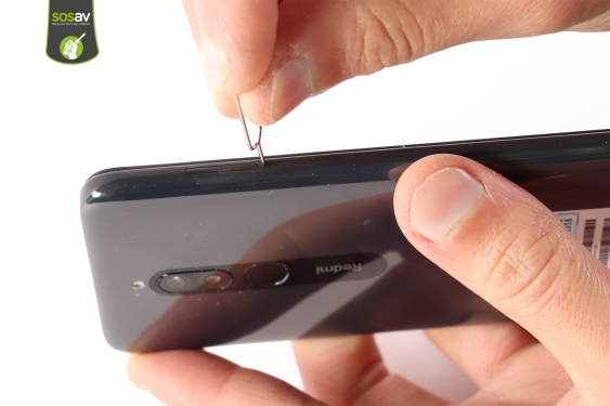 Guide photos remplacement haut-parleur interne Xiaomi Redmi 8 (Etape 2 - image 1)