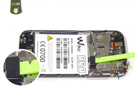 Guide photos remplacement vitre tactile Wiko Stairway (Etape 15 - image 3)