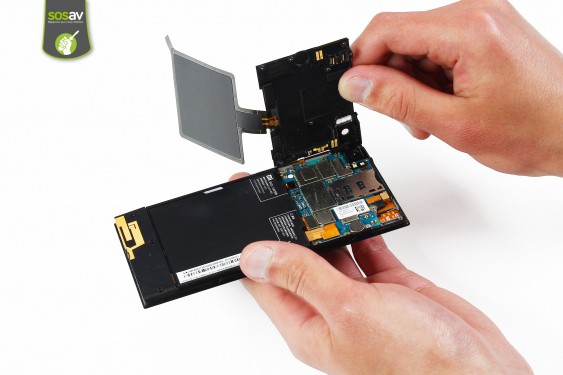Guide photos remplacement nappe contacts prise jack / capteur proximité et luminosité Xiaomi MI3 (Etape 6 - image 3)
