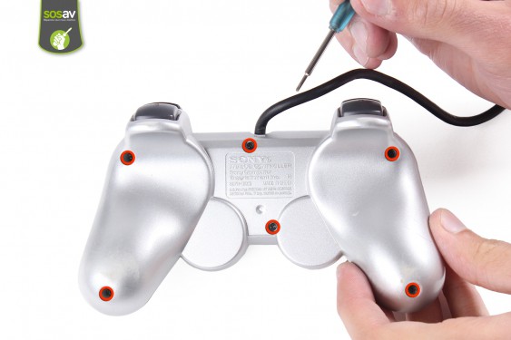 Guide photos remplacement boutons l1 et r1 Manette Dualshock 2 (Playstation 2) (Etape 1 - image 1)