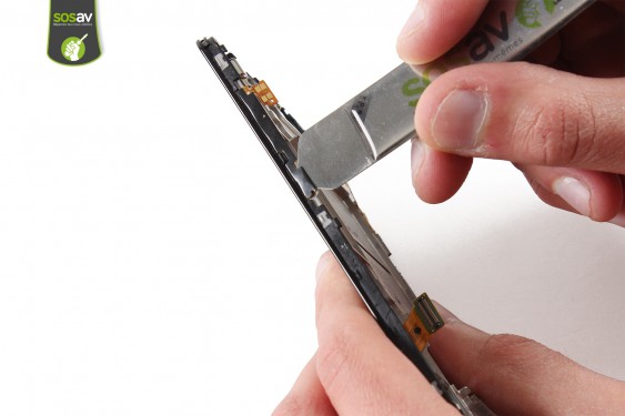 Guide photos remplacement nappe boutons power et volume Honor 7 (Etape 28 - image 2)