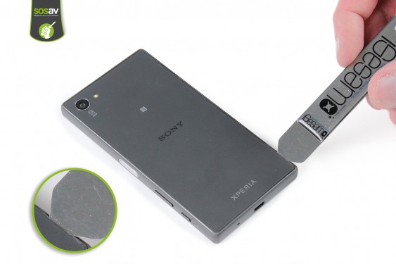 Guide photos remplacement caméra arrière Z5 compact (Etape 3 - image 1)