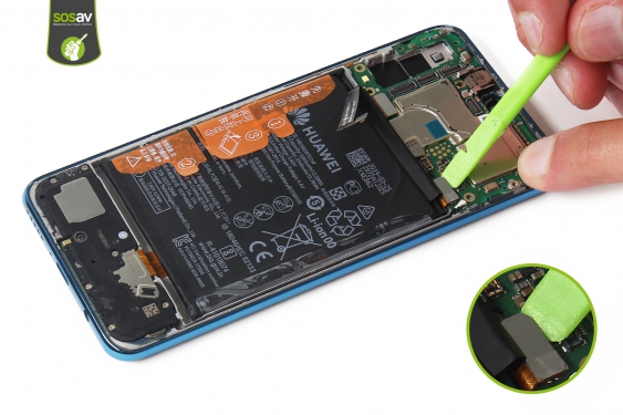Guide photos remplacement haut-parleur interne Huawei P30 Lite (Etape 19 - image 1)