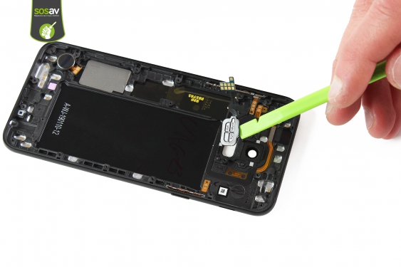 Guide photos remplacement capteur d'empreinte Galaxy A6 (2018) (Etape 15 - image 4)