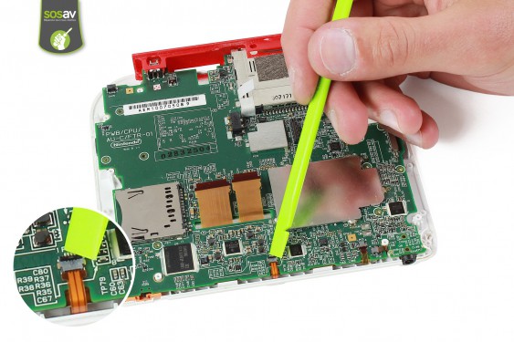 Guide photos remplacement ecran lcd et ecran tactile Nintendo 2DS (Etape 17 - image 4)
