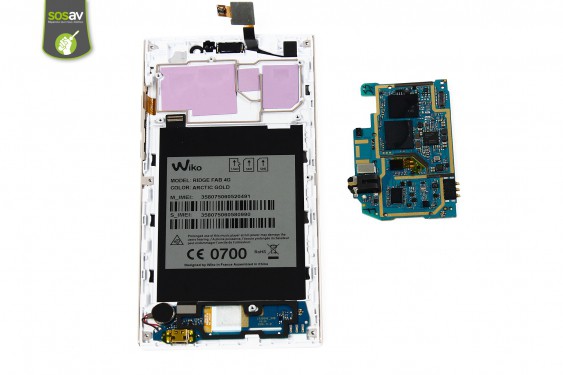 Guide photos remplacement ecran lcd Wiko Ridge Fab 4G (Etape 19 - image 3)