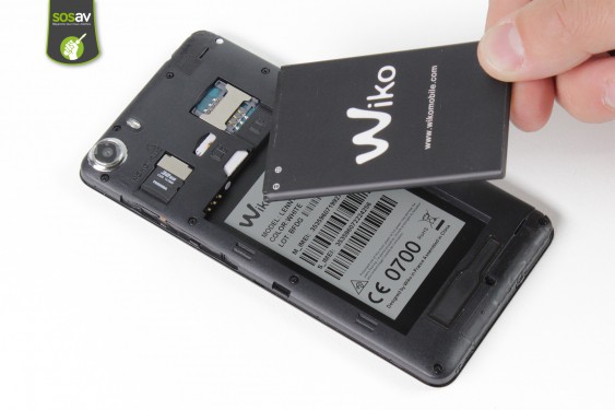 Guide photos remplacement carte sim Wiko Lenny 2 (Etape 5 - image 1)