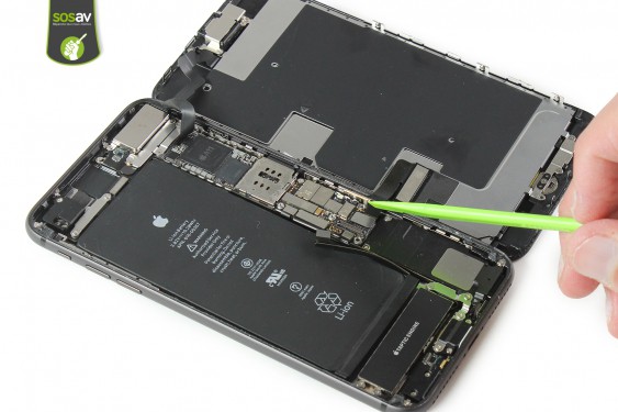Guide photos remplacement haut-parleur interne iPhone 8 Plus (Etape 7 - image 4)