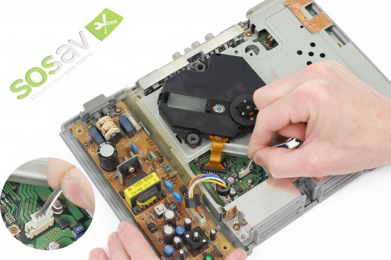 Guide photos remplacement châssis interne Playstation (Etape 4 - image 2)