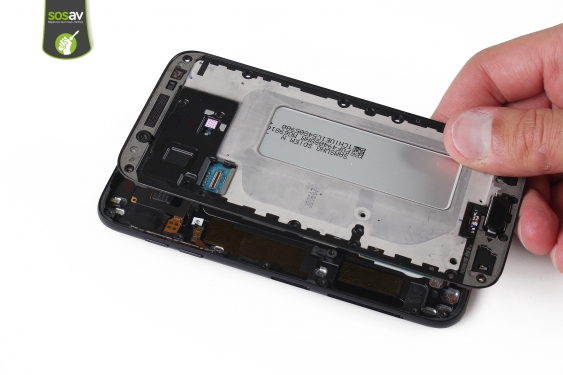 Guide photos remplacement haut-parleur interne Galaxy J5 2017 (Etape 17 - image 4)