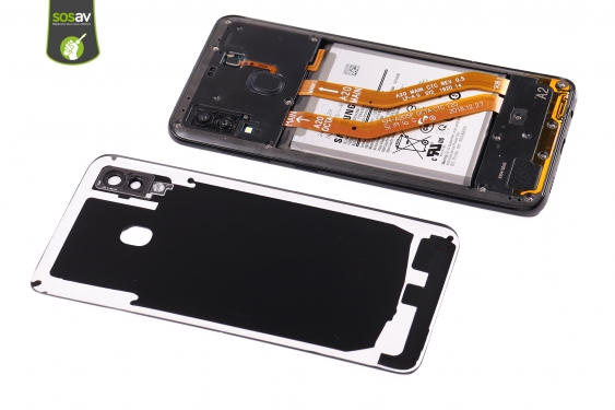 Guide photos remplacement vitre caméra arrière Galaxy A20 (Etape 7 - image 1)