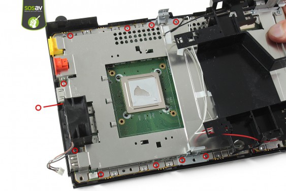 Guide photos remplacement bloc antennes wifi Nintendo Wii U (Etape 27 - image 1)