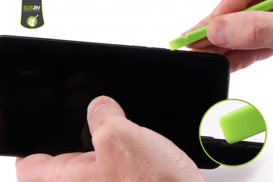 Guide photos remplacement ecran complet (ecran + châssis) Galaxy A10s (Etape 4 - image 1)