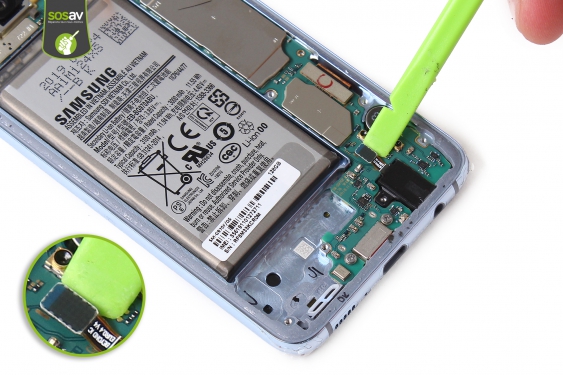 Guide photos remplacement vibreur Galaxy S10e (Etape 14 - image 1)