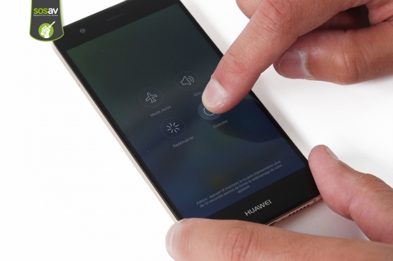 Guide photos remplacement haut-parleur externe Huawei Nova (Etape 1 - image 2)