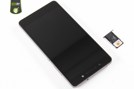 Guide photos remplacement nappe boutons power et volume Honor 7 (Etape 2 - image 4)