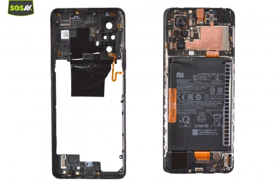 Guide photos remplacement haut parleur interne Redmi Note 10 Pro (4G) (Etape 6 - image 3)