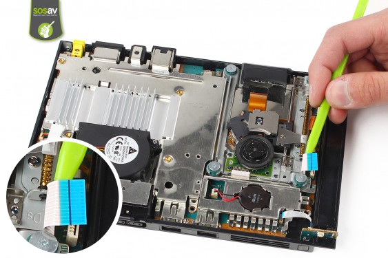 Guide photos remplacement carte mère Playstation 2 Slim (Etape 4 - image 2)