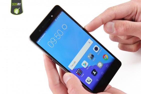 Guide photos remplacement nappe boutons power et volume Honor 7 (Etape 1 - image 1)