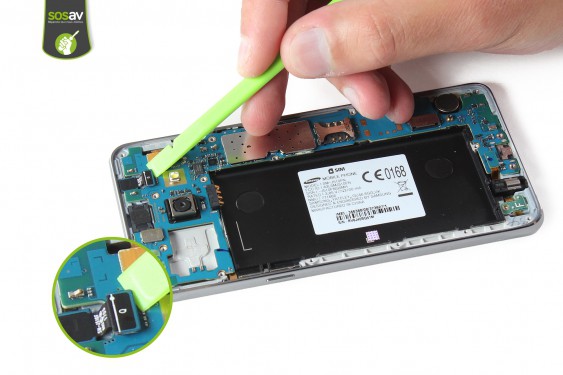 Guide photos remplacement caméra arrière Samsung Galaxy J5 2016 (Etape 12 - image 1)