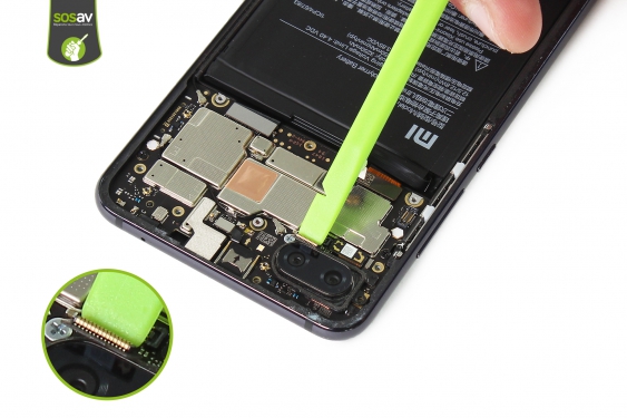 Guide photos remplacement haut-parleur interne Xiaomi Mi 8 Lite (Etape 11 - image 2)