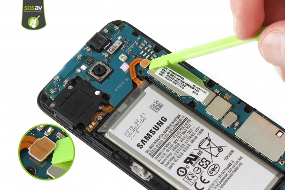 Guide photos remplacement carte mère / caméra arrière Galaxy A6 (2018) (Etape 15 - image 1)