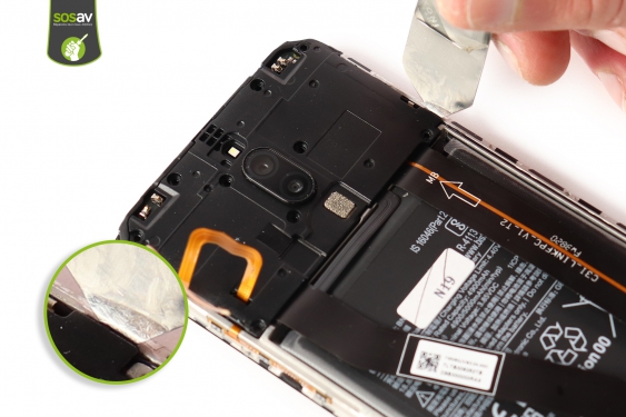 Guide photos remplacement haut-parleur interne Xiaomi Redmi 8 (Etape 9 - image 2)