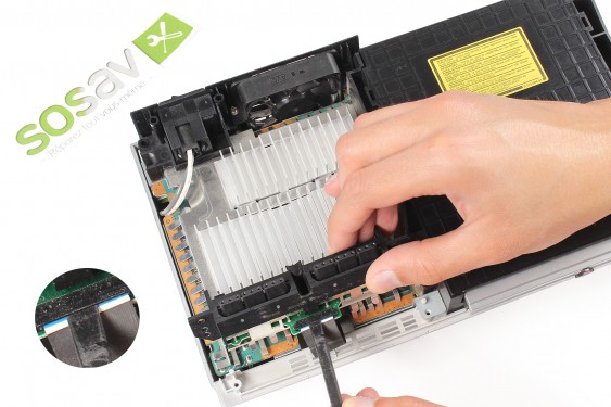 Guide photos remplacement carte mère Playstation 2 Fat (Etape 4 - image 1)