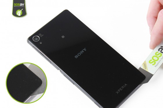 Guide photos remplacement antenne sub4 Xperia Z3 (Etape 7 - image 2)