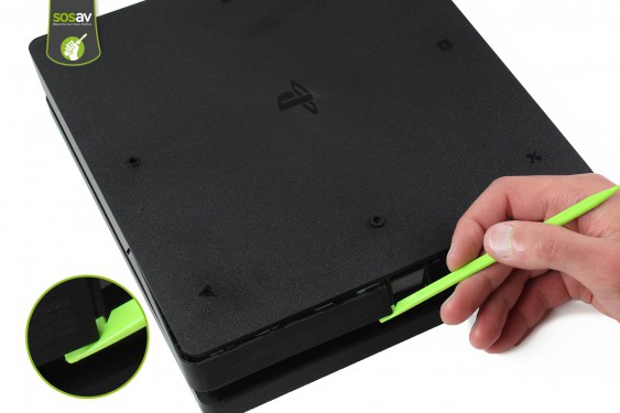 Guide photos remplacement capot supérieur Playstation 4 Slim (Etape 1 - image 2)