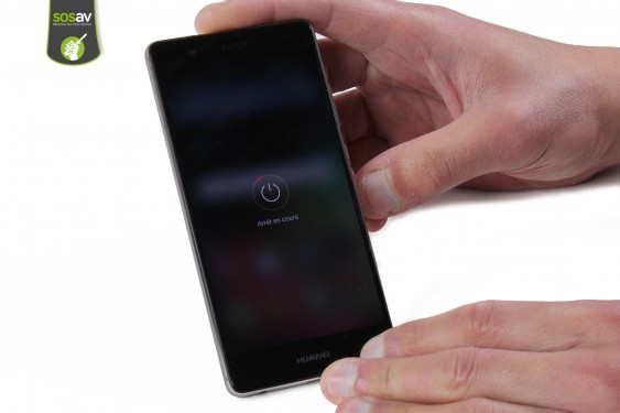 Guide photos remplacement prise jack Huawei P9 (Etape 1 - image 4)