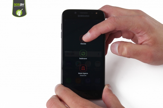 Guide photos remplacement haut-parleur interne Galaxy J5 2017 (Etape 1 - image 2)