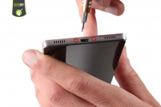 Guide photos remplacement ecran complet  Huawei P8 (Etape 4 - image 1)