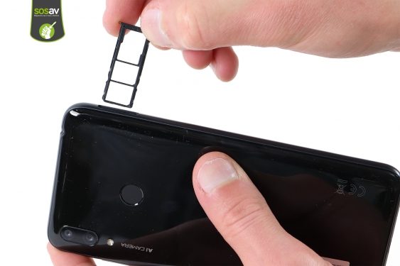 Guide photos remplacement haut-parleur externe Huawei Y7 2019 (Etape 2 - image 3)