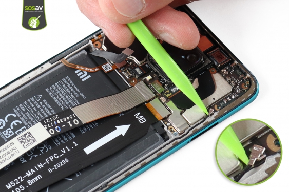Guide photos remplacement cable d'interconnexion Redmi Note 9 Pro (Etape 14 - image 3)