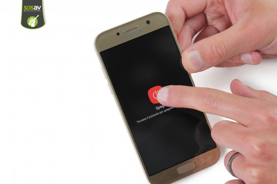 Guide photos remplacement nappe capteur proximité et luminosité Samsung Galaxy A5 2017 (Etape 1 - image 3)