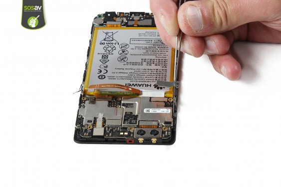 Guide photos remplacement haut-parleur interne Huawei P9 (Etape 16 - image 2)