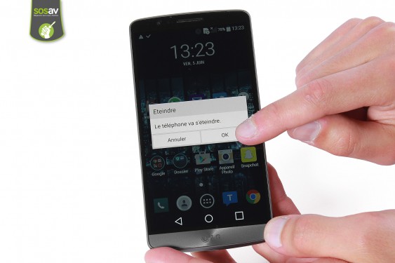 Guide photos remplacement ecran complet G3 (Etape 1 - image 3)