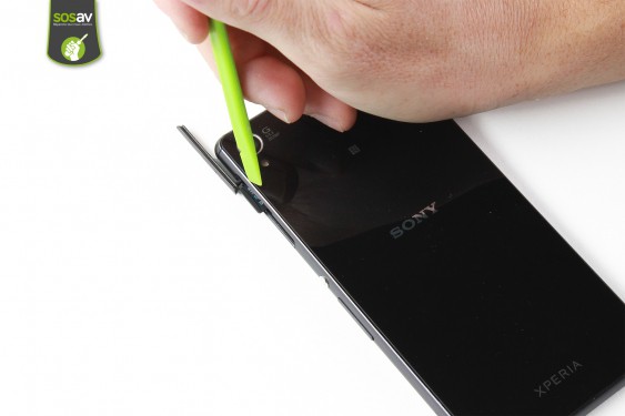 Guide photos remplacement carte microsd Xperia Z3 (Etape 4 - image 1)