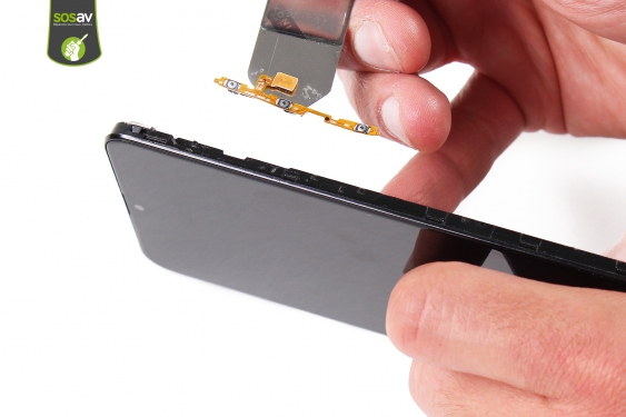 Guide photos remplacement nappe power & volume Galaxy A10 (Etape 13 - image 4)