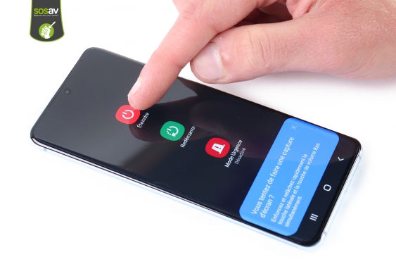 Guide photos remplacement carte mère / caméra arrière Galaxy S20 (Etape 1 - image 2)