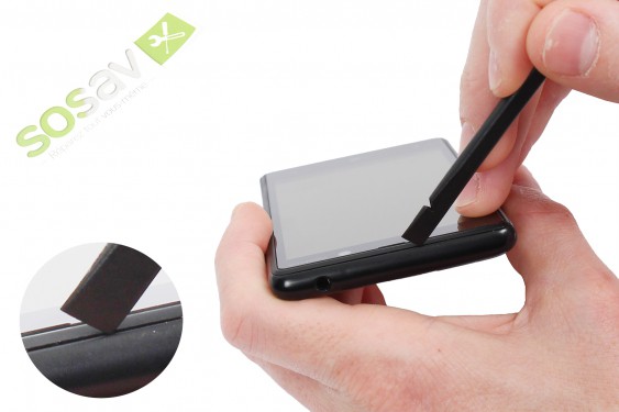 Guide photos remplacement haut parleur externe Lumia 820 (Etape 2 - image 1)