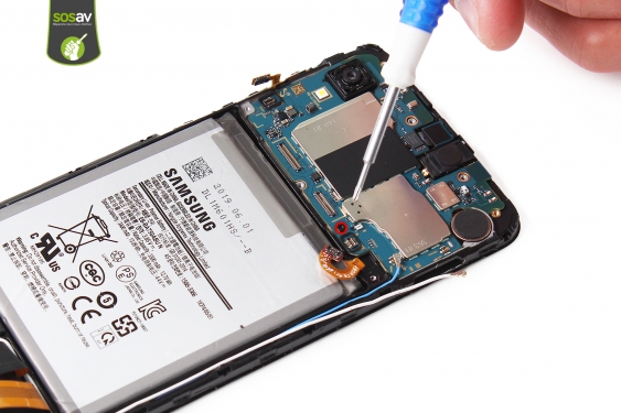 Guide photos remplacement vibreur Galaxy A10 (Etape 18 - image 1)