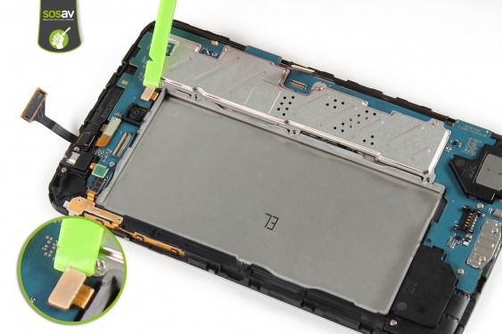 Guide photos remplacement nappe lcd Galaxy Tab 3 7" (Etape 14 - image 1)