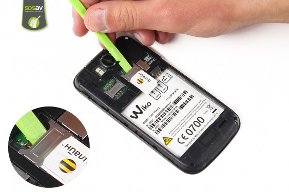 Guide photos remplacement vitre tactile Wiko Cink Peax 2 (Etape 4 - image 2)