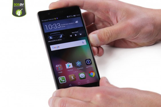 Guide photos remplacement prise jack  Huawei P9 (Etape 1 - image 1)