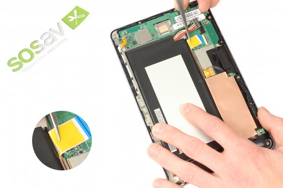Guide photos remplacement caméra avant Nexus 7 1ère Génération (Etape 10 - image 4)