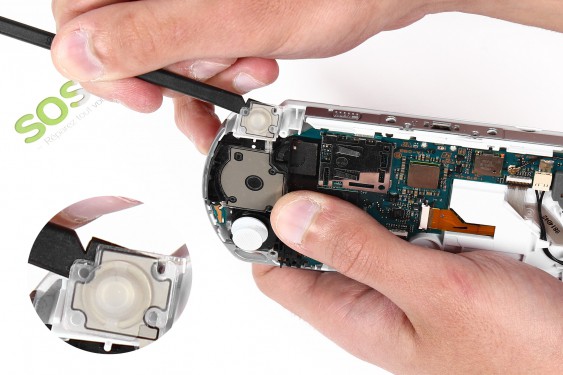 Guide photos remplacement lecteur umd PSP 3000 (Etape 28 - image 3)