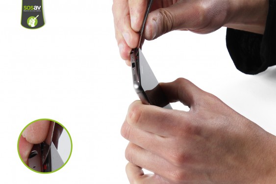 Guide photos remplacement prise jack Huawei P9 (Etape 5 - image 2)