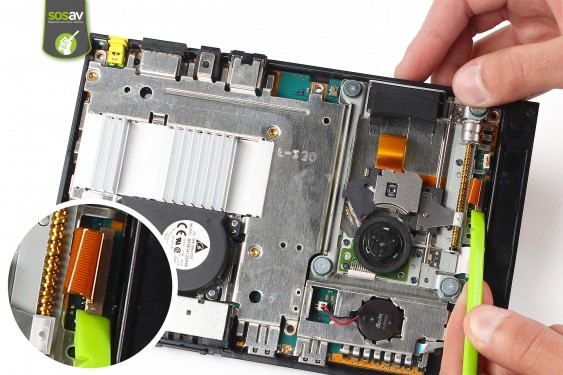 Guide photos remplacement carte mère Playstation 2 Slim (Etape 5 - image 2)